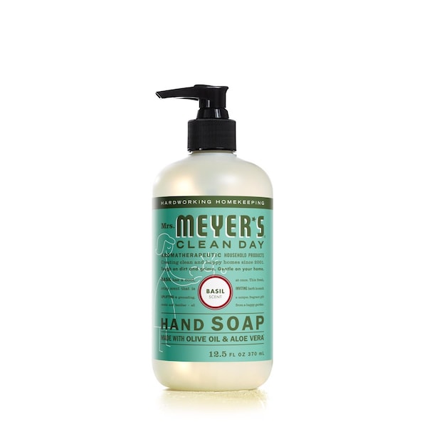 Mrs. Meyers Clean Day Mrs. Meyer's Clean Day Organic Basil Scent Liquid Hand Soap 12.5 oz 14104 - main